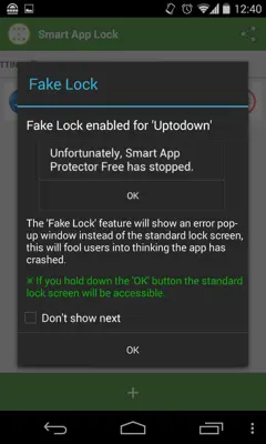 Smart App Lock android App screenshot 2