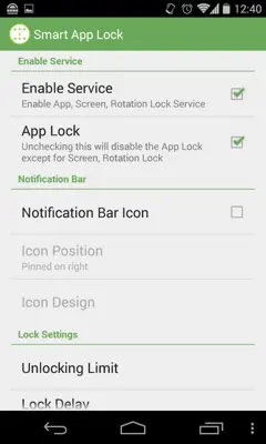 Smart App Lock android App screenshot 4